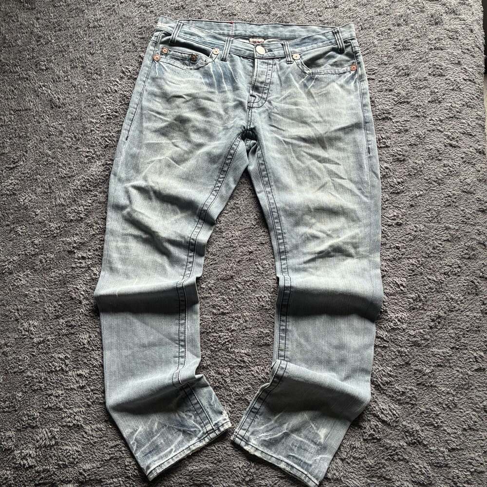 True Religion Logan Big T Relaxed Straight Fit Jeans